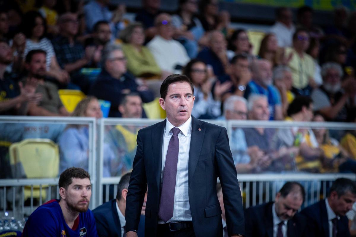 Xavi Pascual vivirá hoy una jornada emotiva en su regreso al Palau Blaugrana en su segunda etapa como técnico del Barça