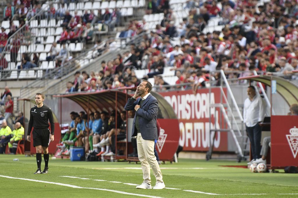 Las mejores imágenes del partido entre el Real Murcia y el Antequera
