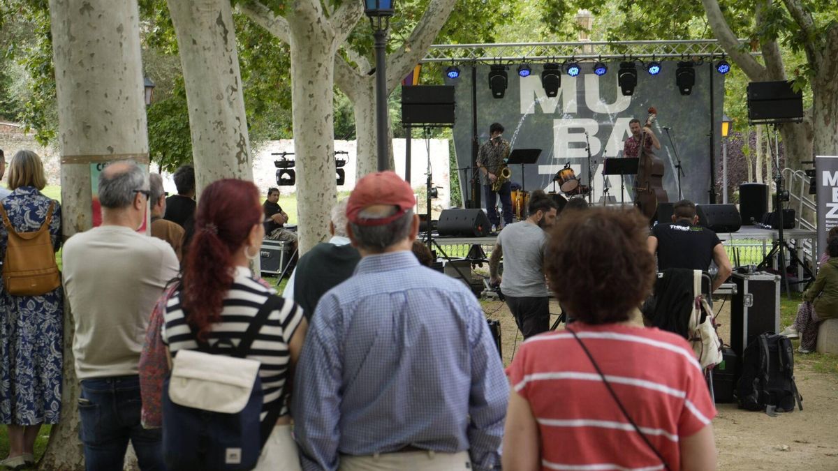Una de las actuaciones de Mubaza en San Martín.