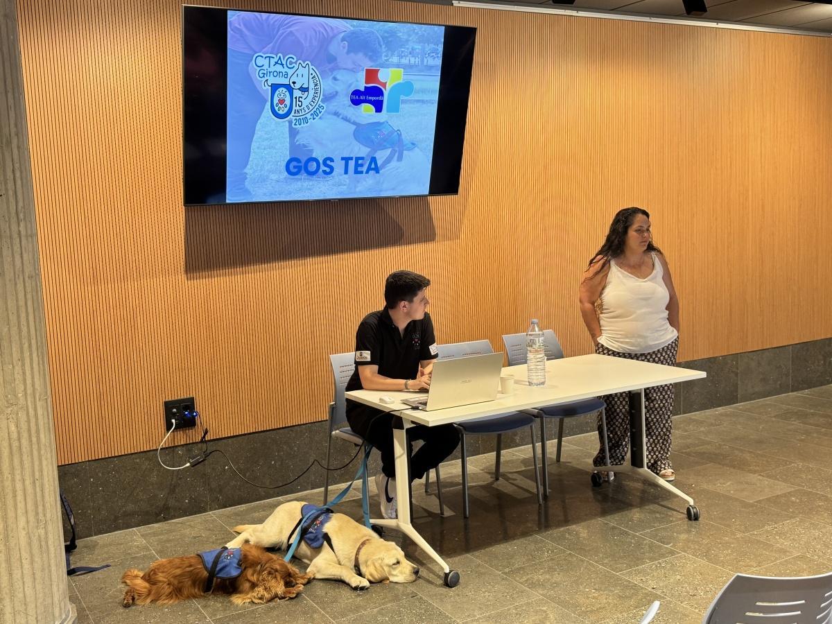 Un moment de la sessió informativa sobre el projecte.