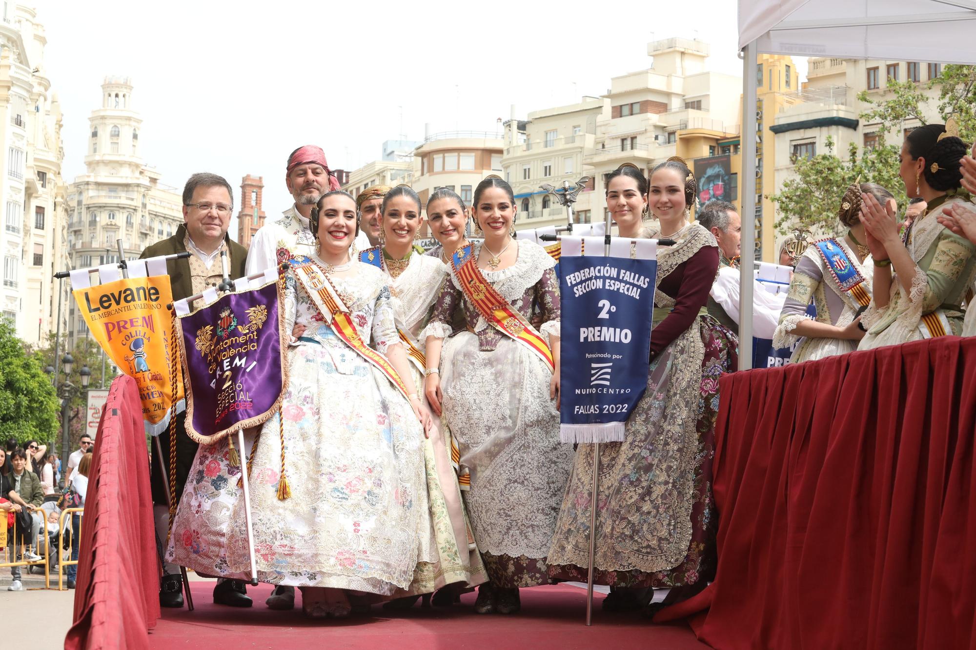 Entrega de los premios de Fallas 2022 a la Sección Especial