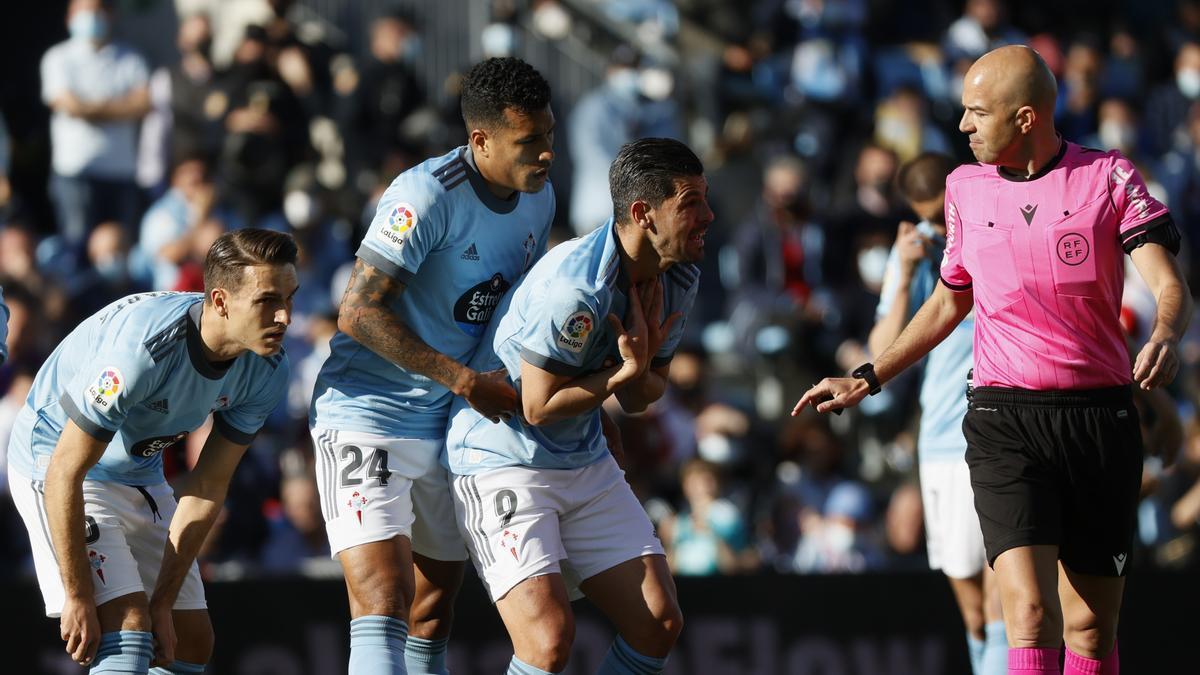 González Fuertes durant el duel d&#039;avui.