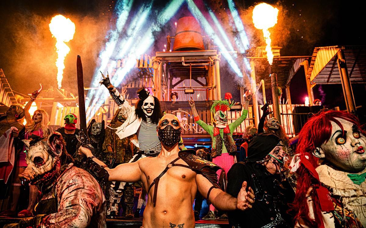 Un momento de una antigua edición de Horrorland.