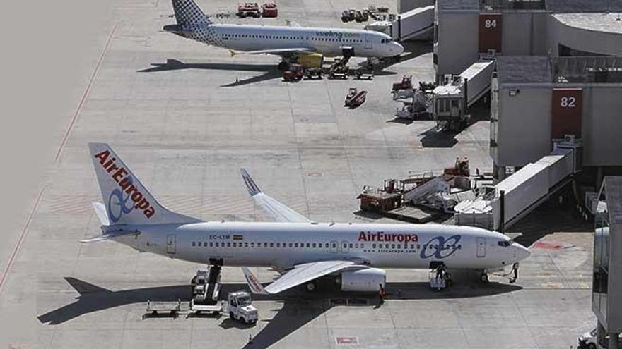 Las aerolíneas programan un 26% menos de plazas desde Europa a Son Sant Joan