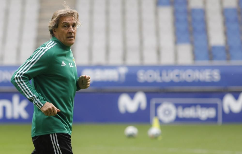 Entrenamiento del Oviedo en El Tartiere