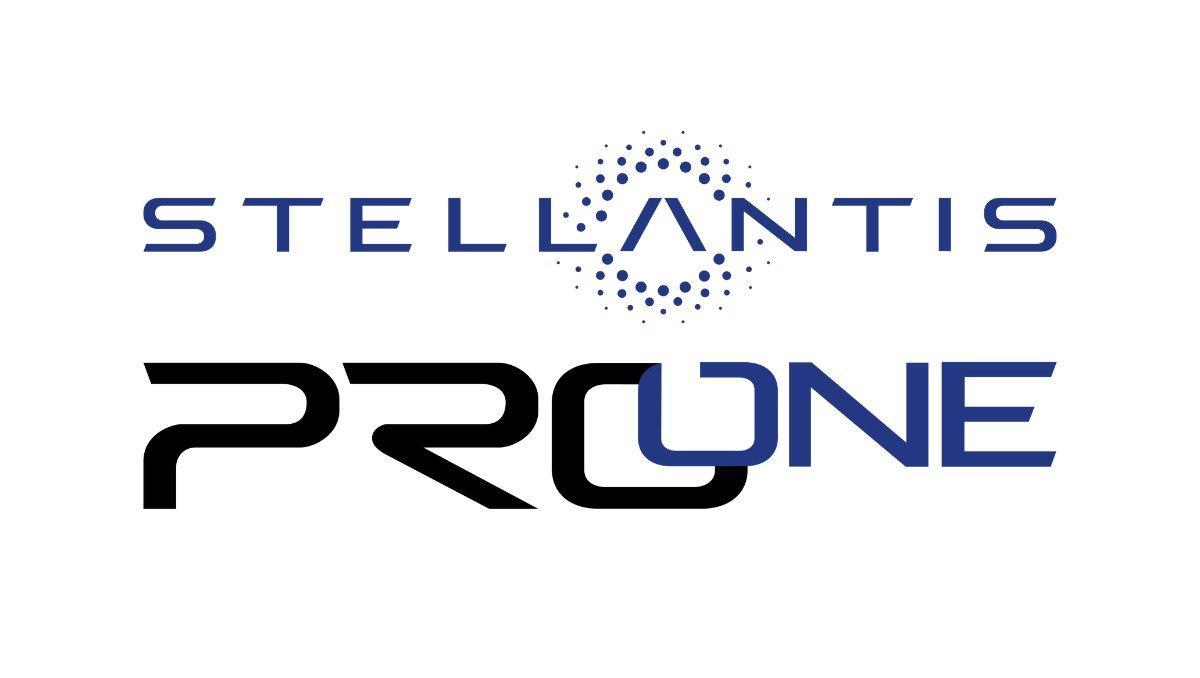 El logo de la estrategia de Stellantis para sus vehículos comerciales.