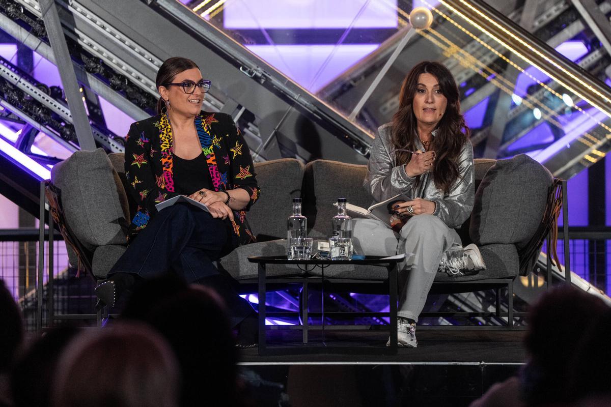 Lorena Vázquez y Laura Fa en Casa Seat.