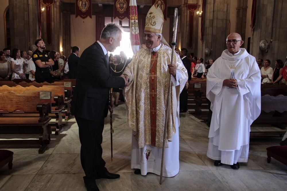 Ángel Víctor Torres, en Candelaria