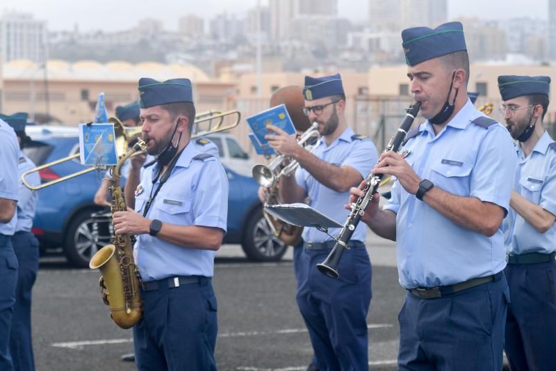 Salida del buque Meteoro de la Armada en misión de la OTAN