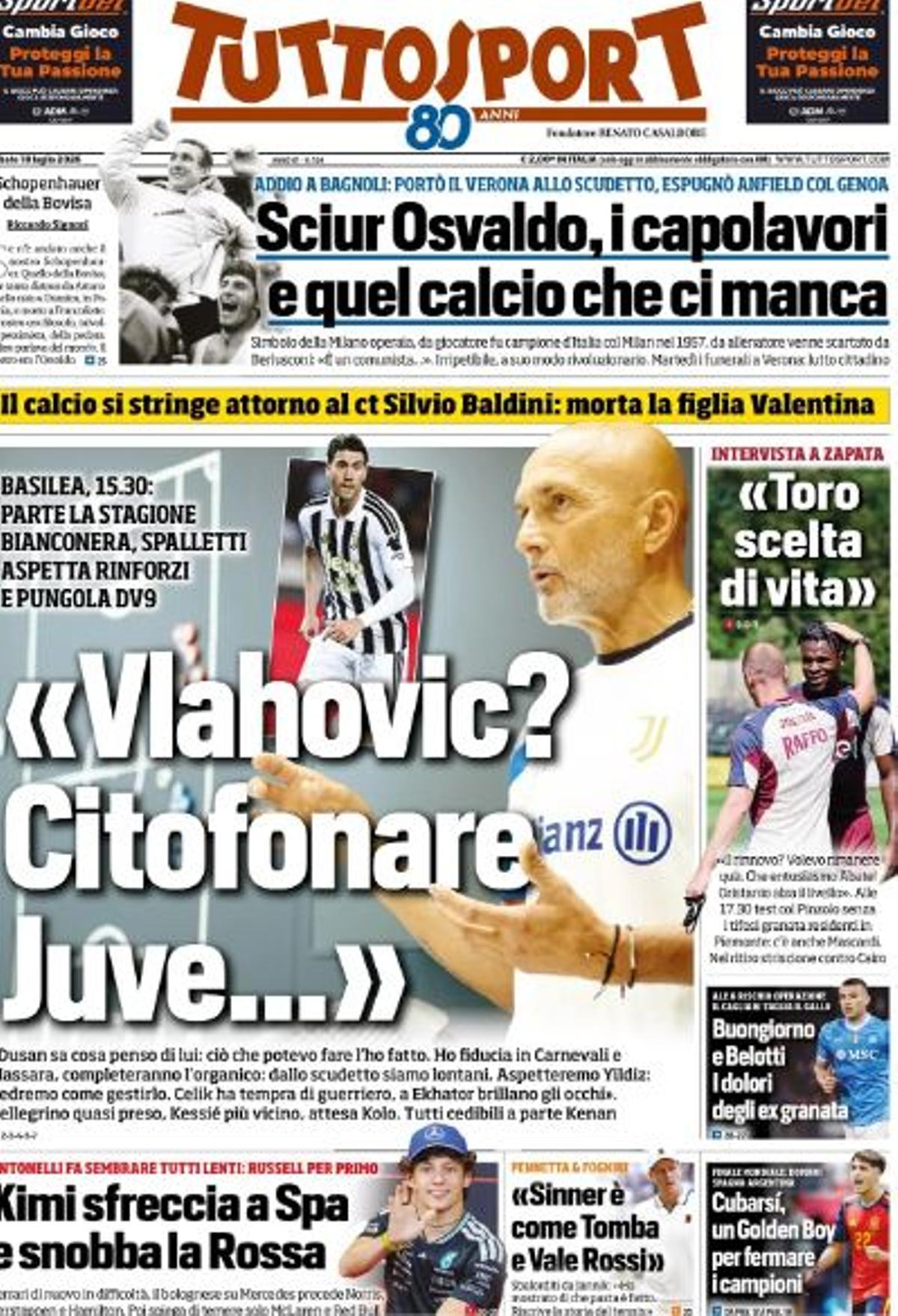 Las imágenes de las portadas de hoy