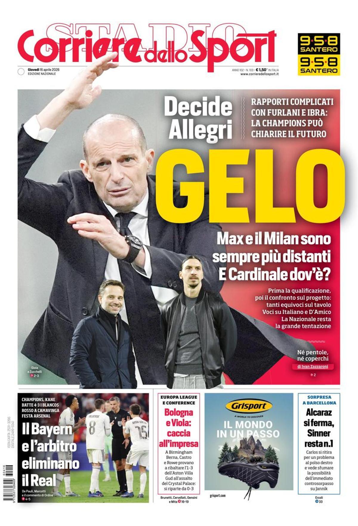La frustración de la nueva debacle blanca, en las portadas de hoy