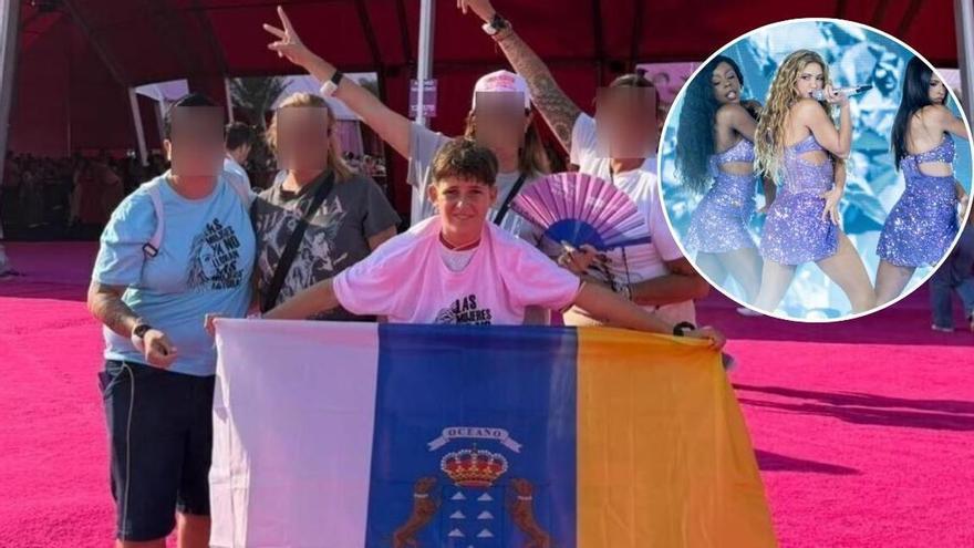 La historia de Iván Quintana, el niño grancanario fan de Shakira que se ha vuelto viral
