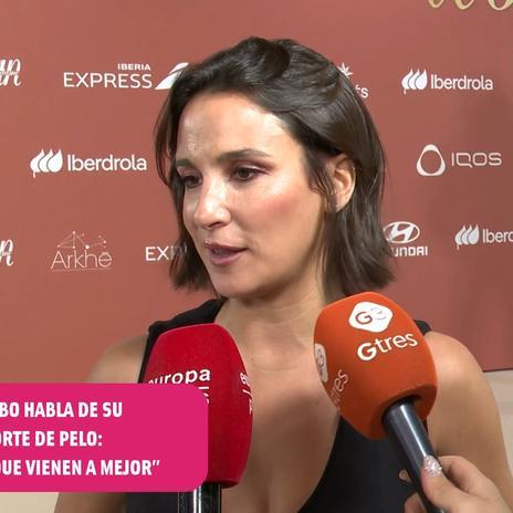 Marta Pombo con corte de pelo bob