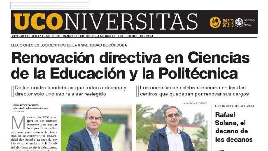 Renovación directiva en Ciencias de la Educación y la Politécnica