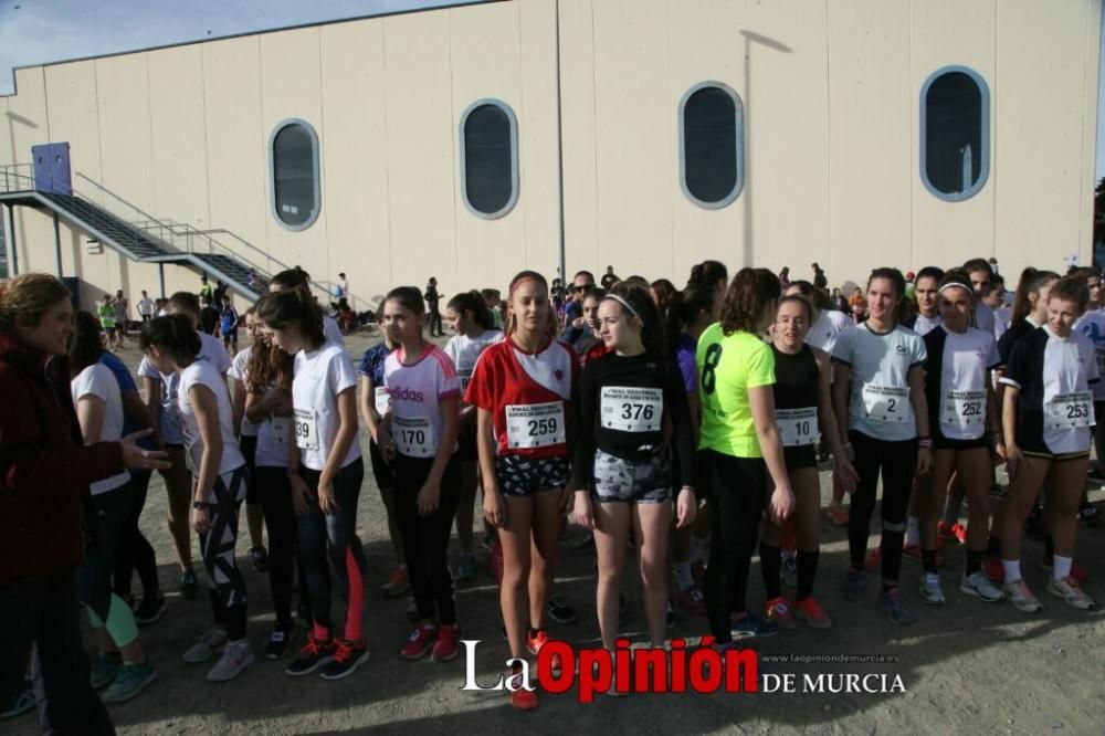 Final regional de campo a través - cadete