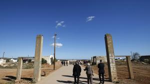 El memorial del campo de refugiados de Rivesaltes, en Francia