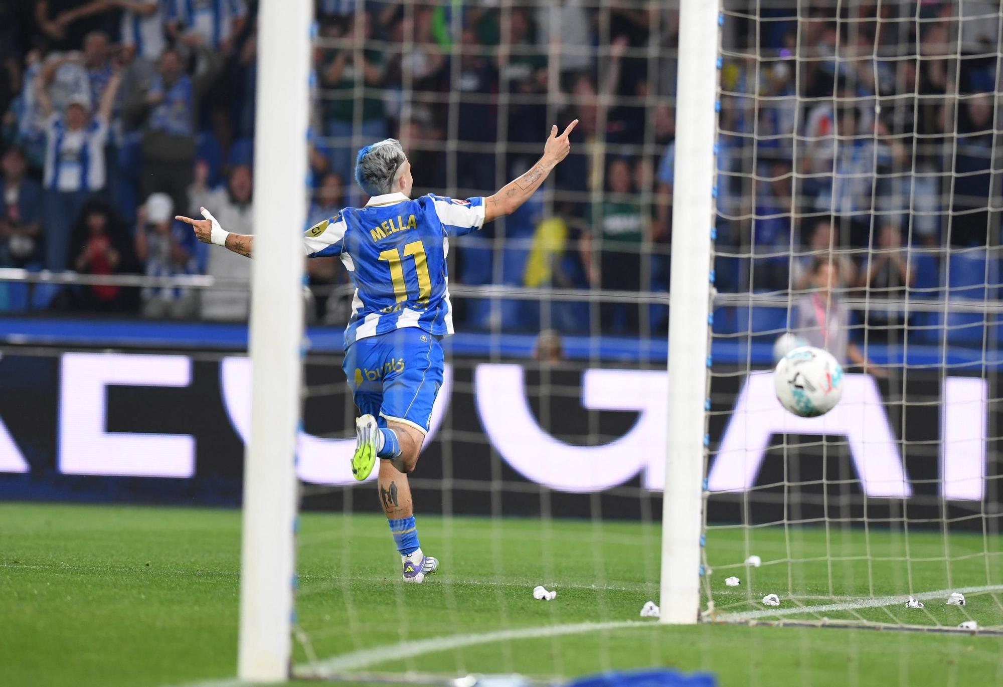 Las mejores imágenes del Deportivo - Huesca