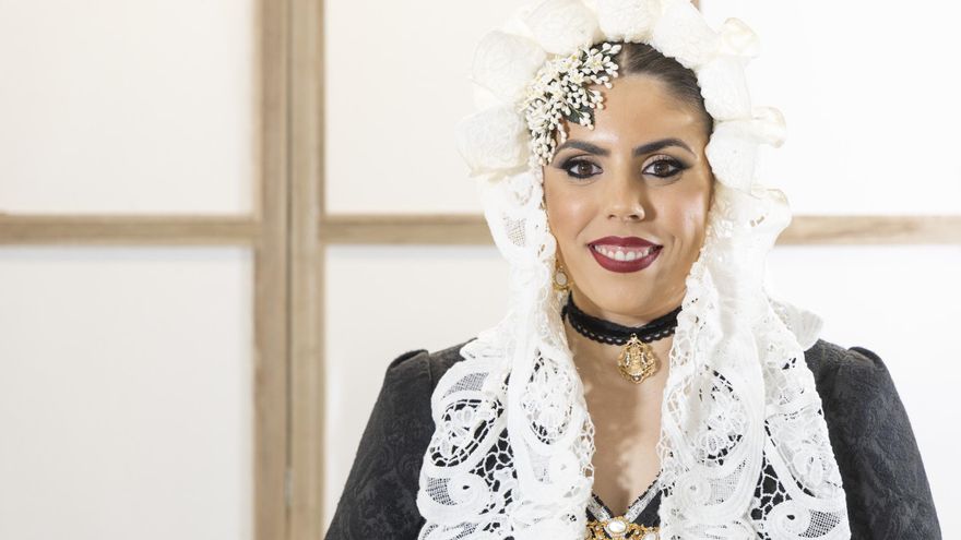 Clara Claver Gálvez, candidata de la Hoguera San Nicolás de Bari Benisaudet