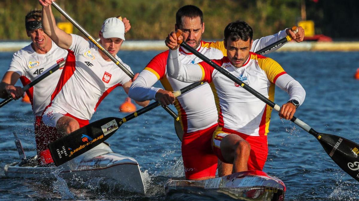 Diego Romero y Tono Campos parten como favoritos en la canoa doble. |  // FDV