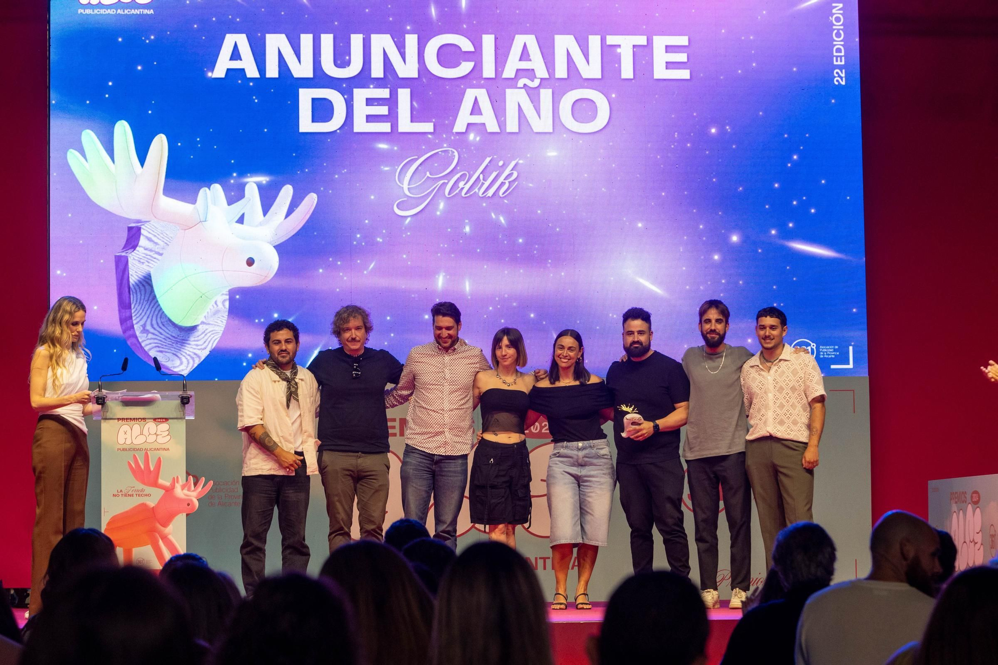 Gala de los premios Alce de publicidad en Benidorm