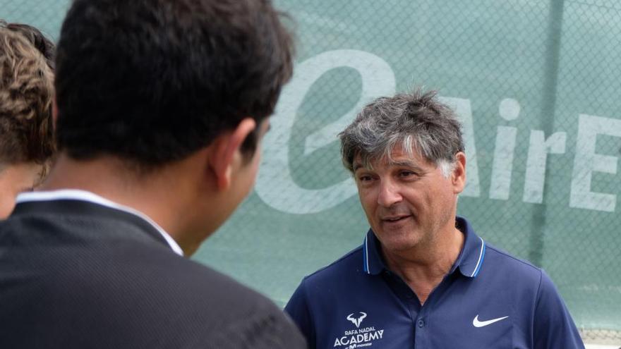 Toni Nadal, en la Rafa Nadal Academy