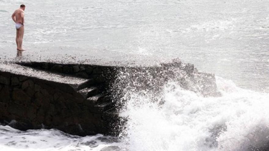 Lluvias y fuertes vientos en Tenerife