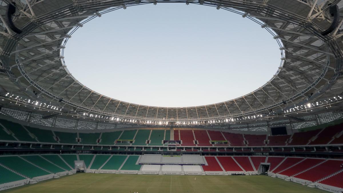 Uno de los estadios donde se disputa el Mundial de Qatar 2022.