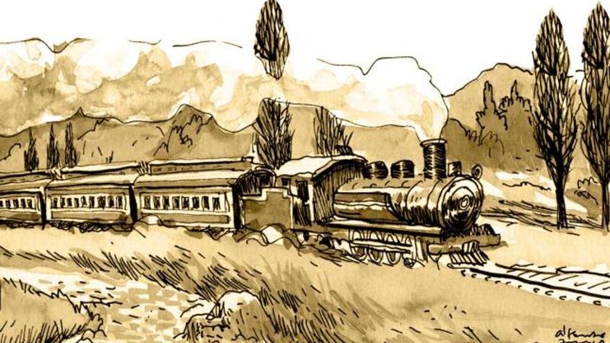 Un drama ferroviario en 1922 - La Nueva España