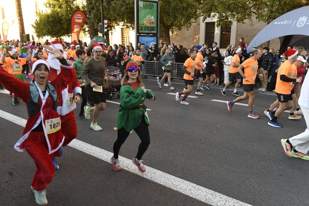 La San Silvestre 2025 en Murcia, en fotografías