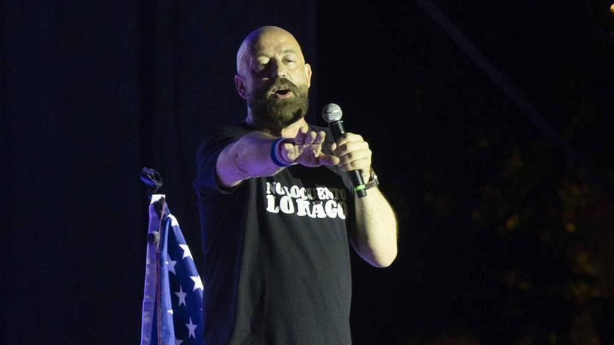 Goyo Jiménez llenó el Parque Municipal Canyar de les Portell