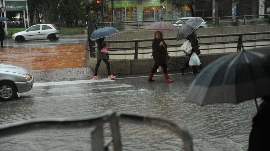 El granizo visita Murcia