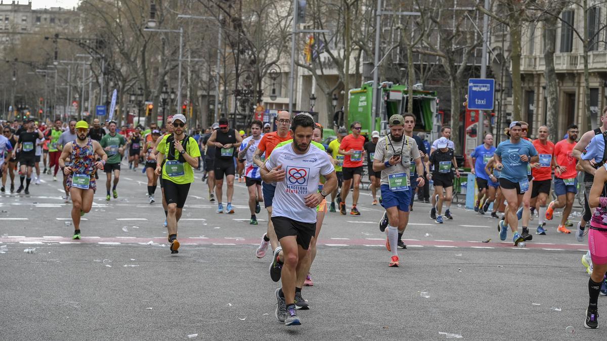 La Maratón de Barcelona 2023 en imágenes