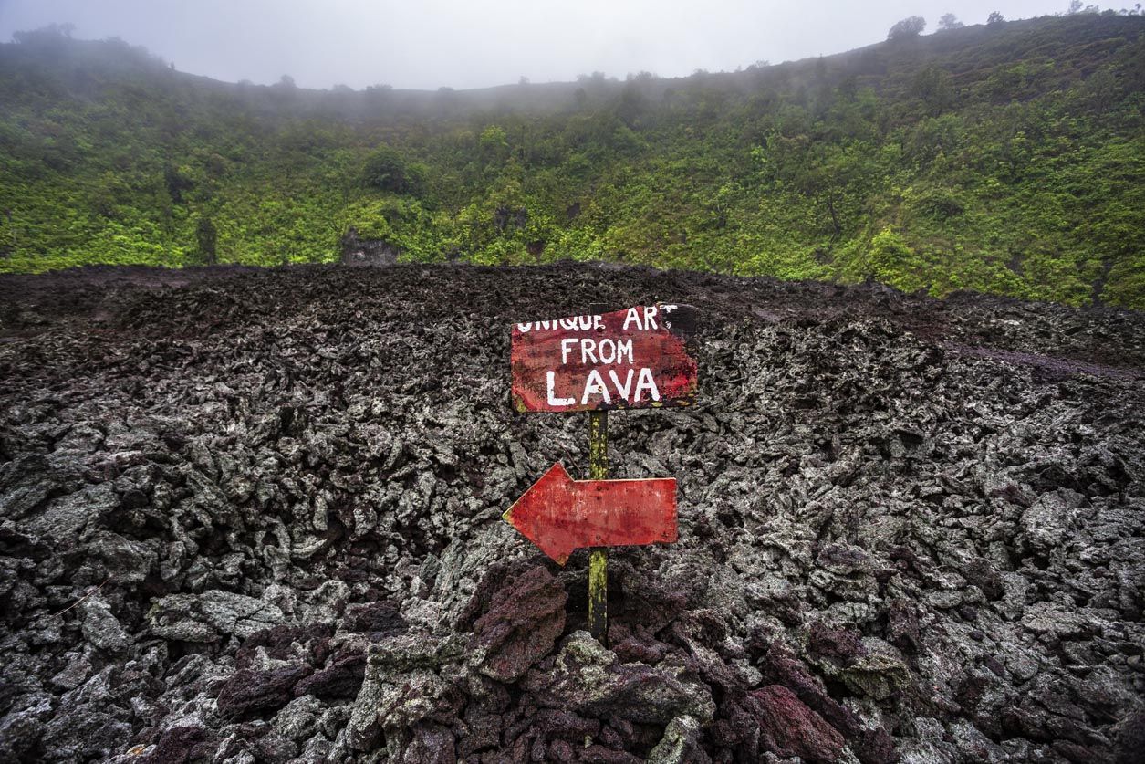 Los paisajes de Torenza tal vez se asemejen al volcán Pacaya