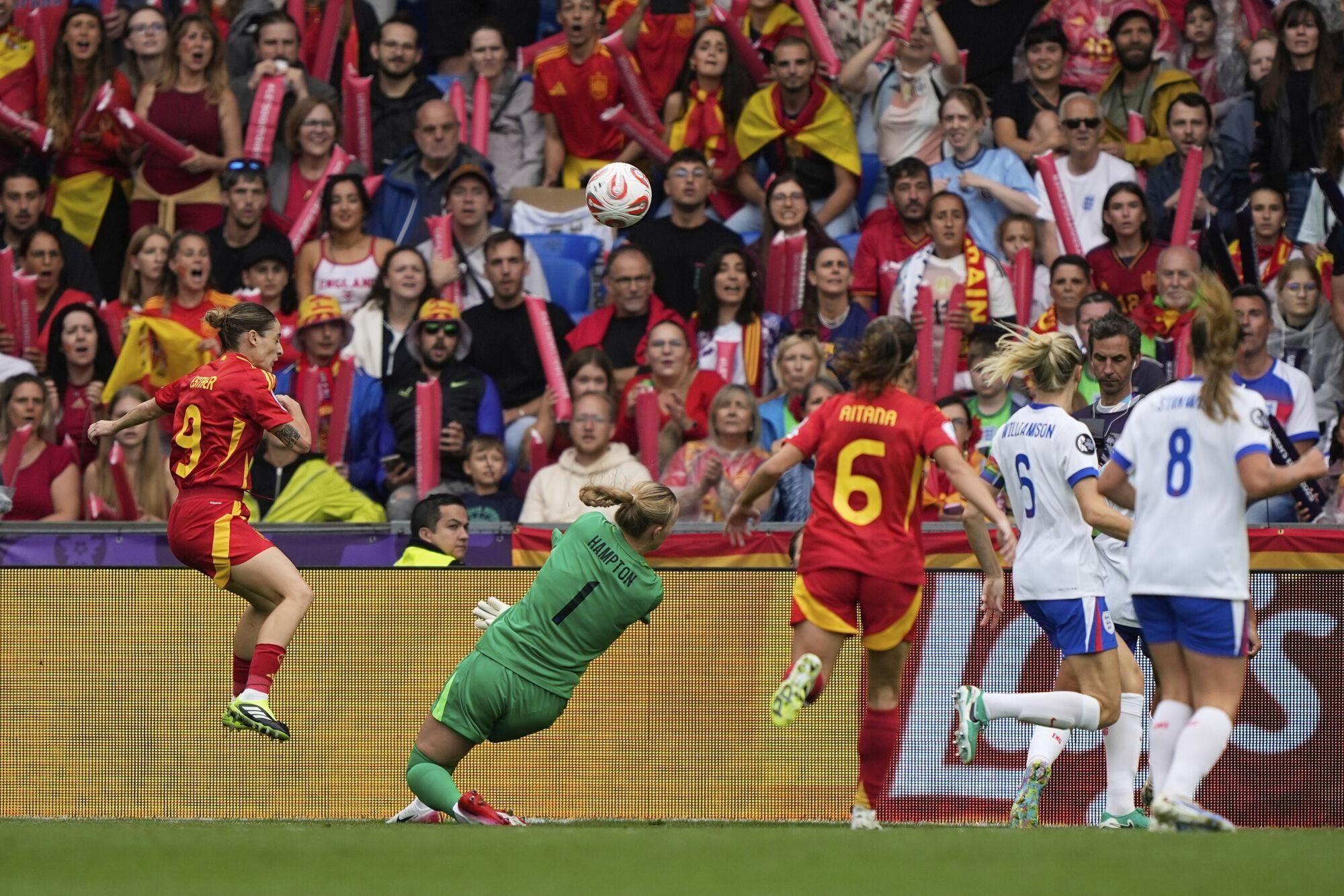 Final de la Eurocopa: España - Inglaterra, en imágenes.