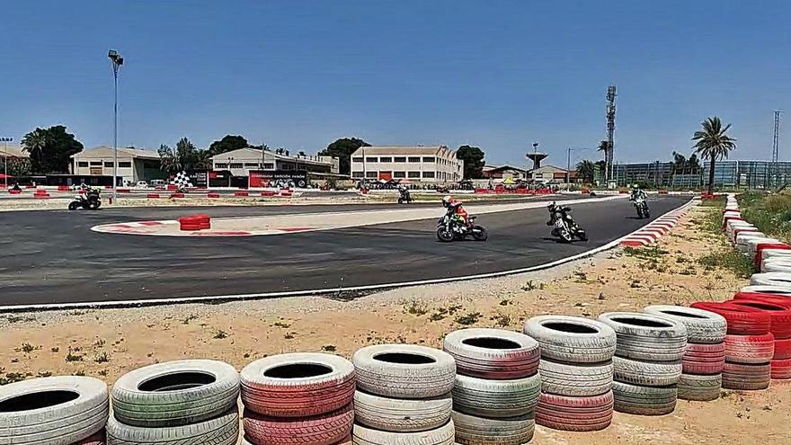 Imagen del circuito el pasado domingo con motos circulando.