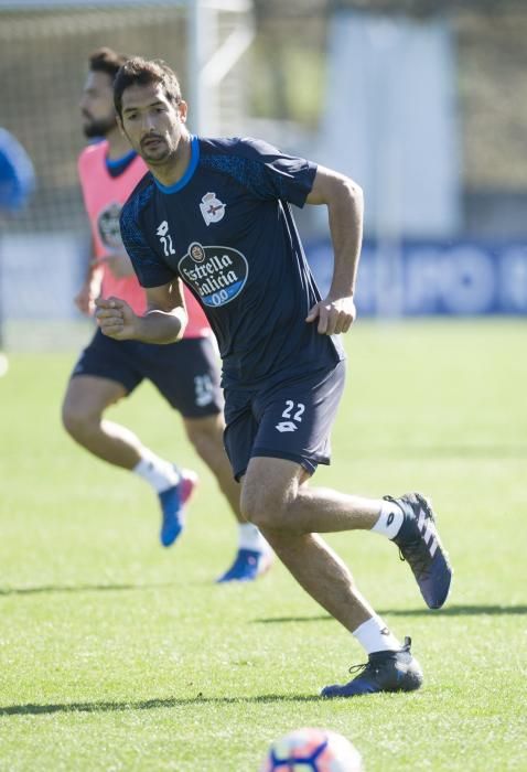 Entrenamiento del Deportivo 9 de marzo