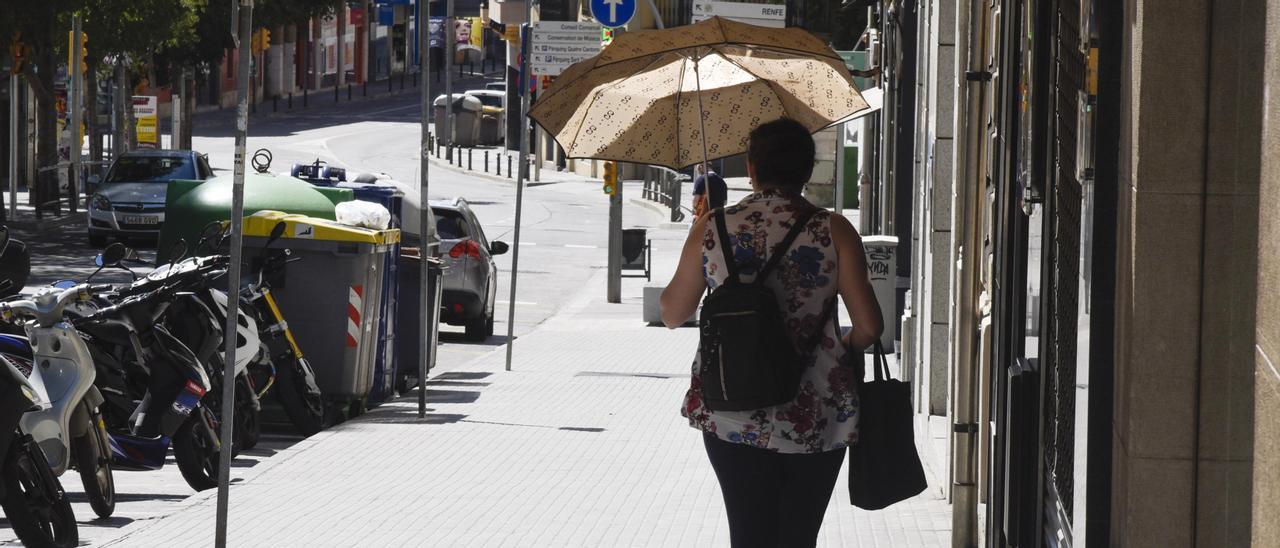 El Bages suma cinc dies amb màximes de més de 30 graus, i continuen pujant