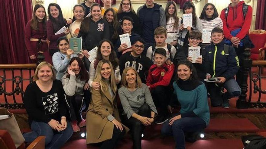 El cicle de trobades literàries ‘alça passions’ entre l’alumnat del Ribalta