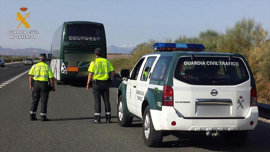 Inmovilizado un autobús porque el conductor dio positivo en cannabis