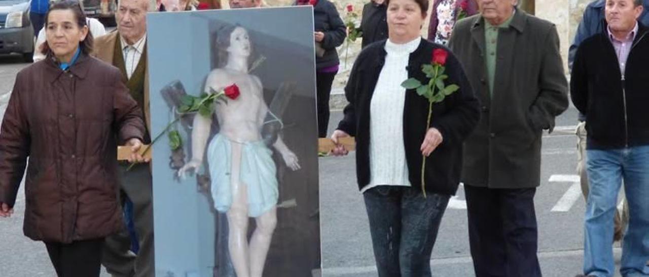 Procesión de Sant Sebastià del pasado enero.