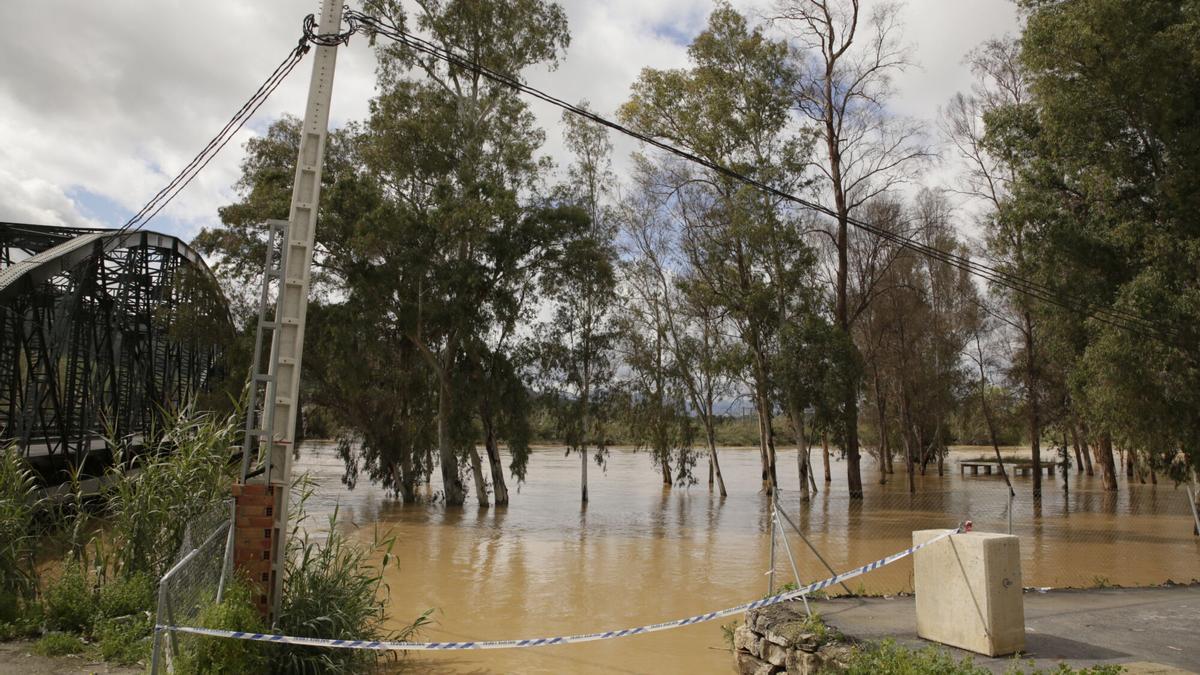 Inundaciones en el distrito de Campanillas