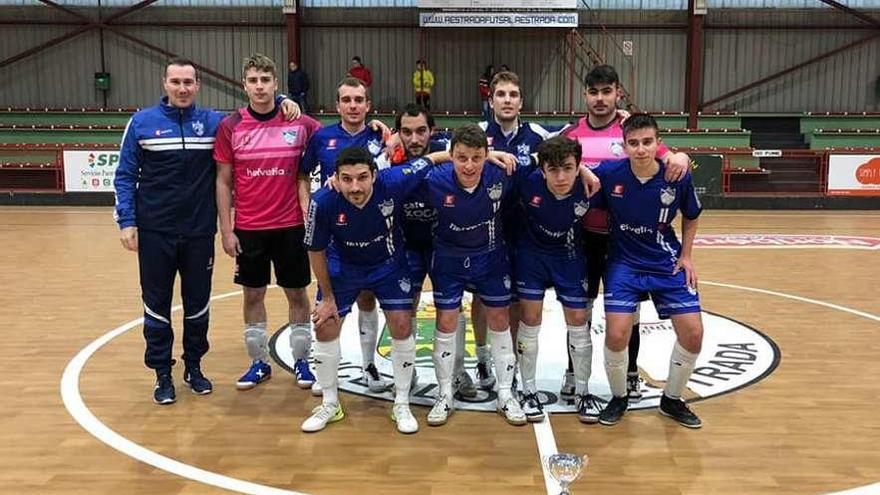 Doble triunfo para el A Estrada Futsal en el Torneo de Nadal