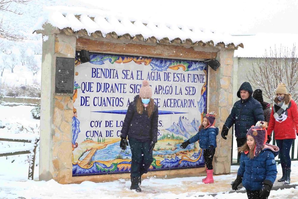 Nieve en Coy, Lorca