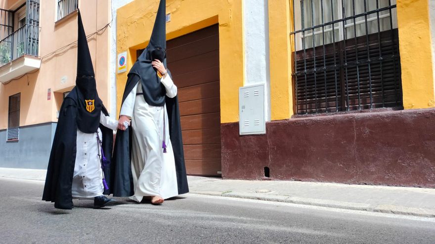 Vídeo | Hermanos de Jesús Despojado llegan a la casa Hermandad