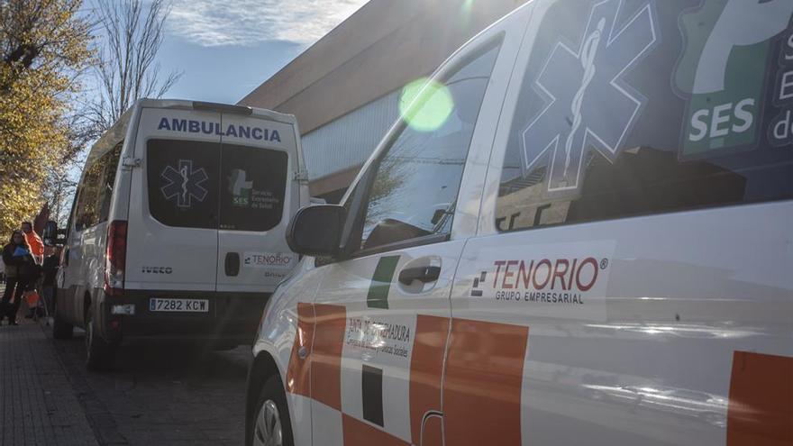 Mantienen la huelga de ambulancias en Extremadura tras concluir el acto de mediación sin acuerdo