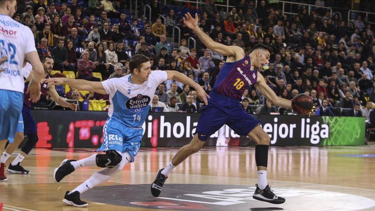 El Barça sufrió para doblegar al Obradoiro