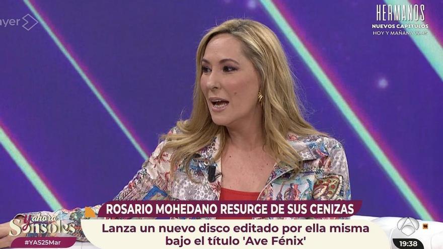 Rosario Mohedano relata el calvario que sufrió por culpa de &#039;Sálvame&#039; en su vuelta a TV: &quot;Fui machacada&quot;