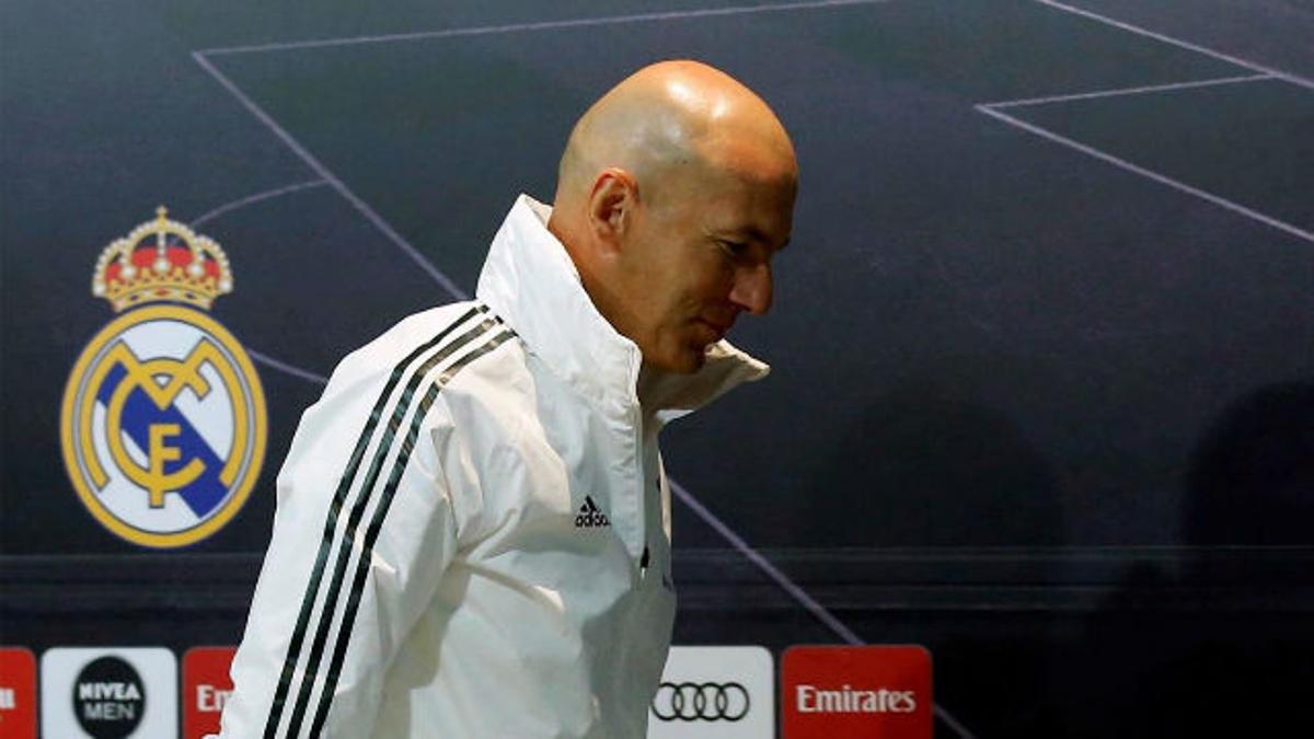 Zidane: "De 20 preguntas ninguna ha sido del partido de mañana"