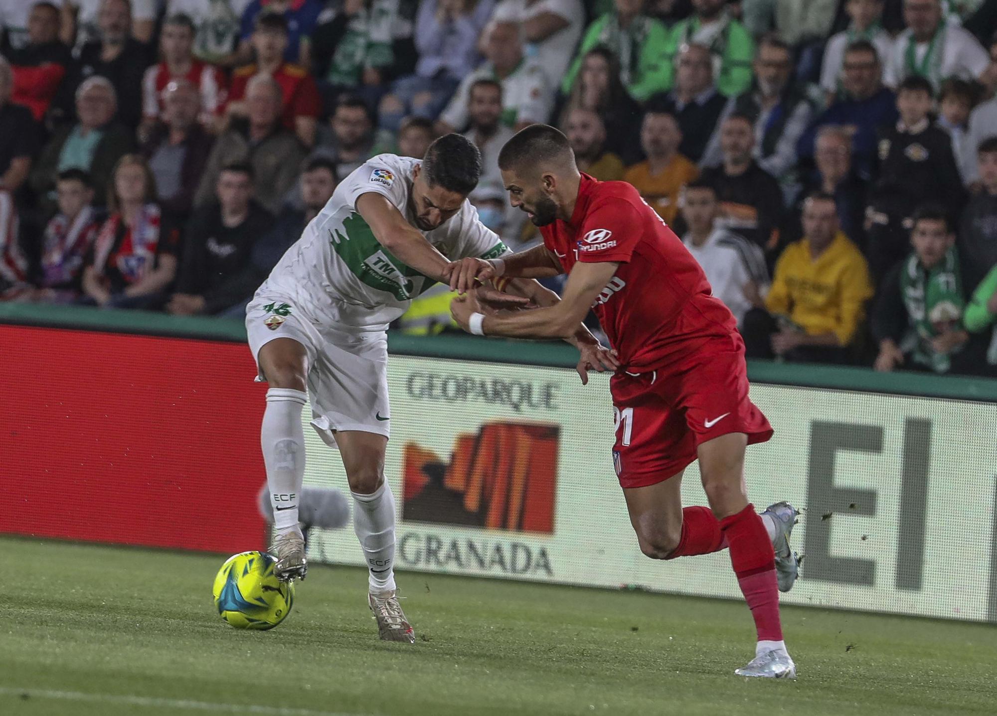 Partido Elche cf-At de Madrid el Elche consigue la permanencia en Primera Division