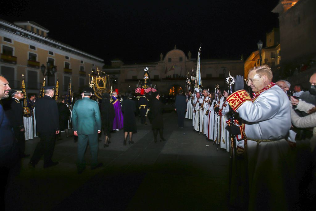 Semana Santa de Lorca 2022: Virgen de la Soledad del Paso Negro, iglesia y procesión